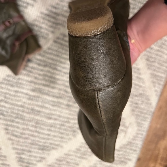 NWOT Eric Michael Lena leather Mystical Fairy core Boho booties - Picture 14 of 16